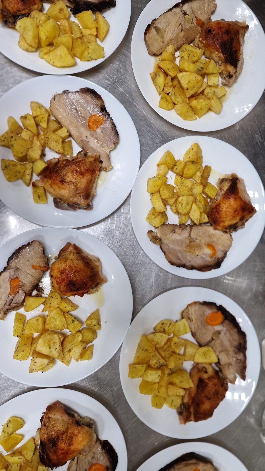 Friptură de porc și pui